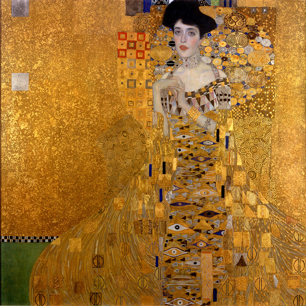 Dama de oro, Gustav Klimt
