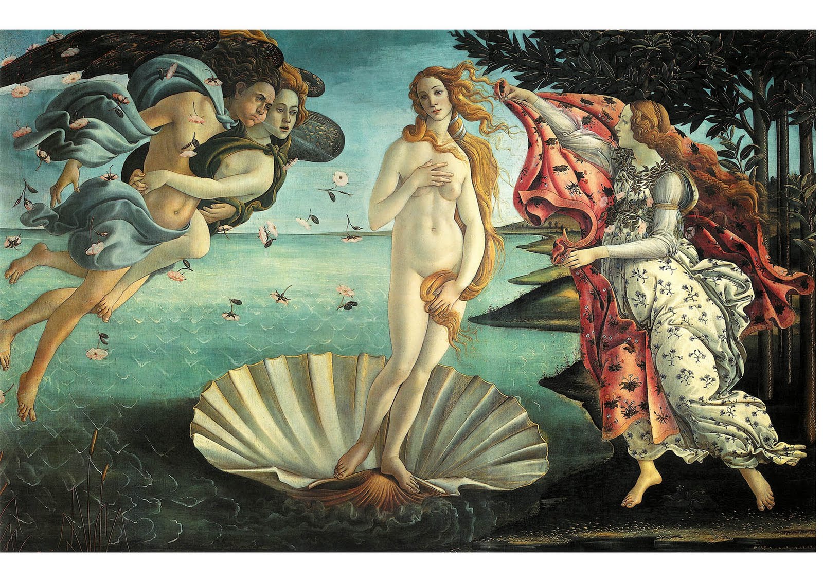 El nacimiento de Venus, Sandro Boticelli El nacimiento de Venus, Sandro Boticelli