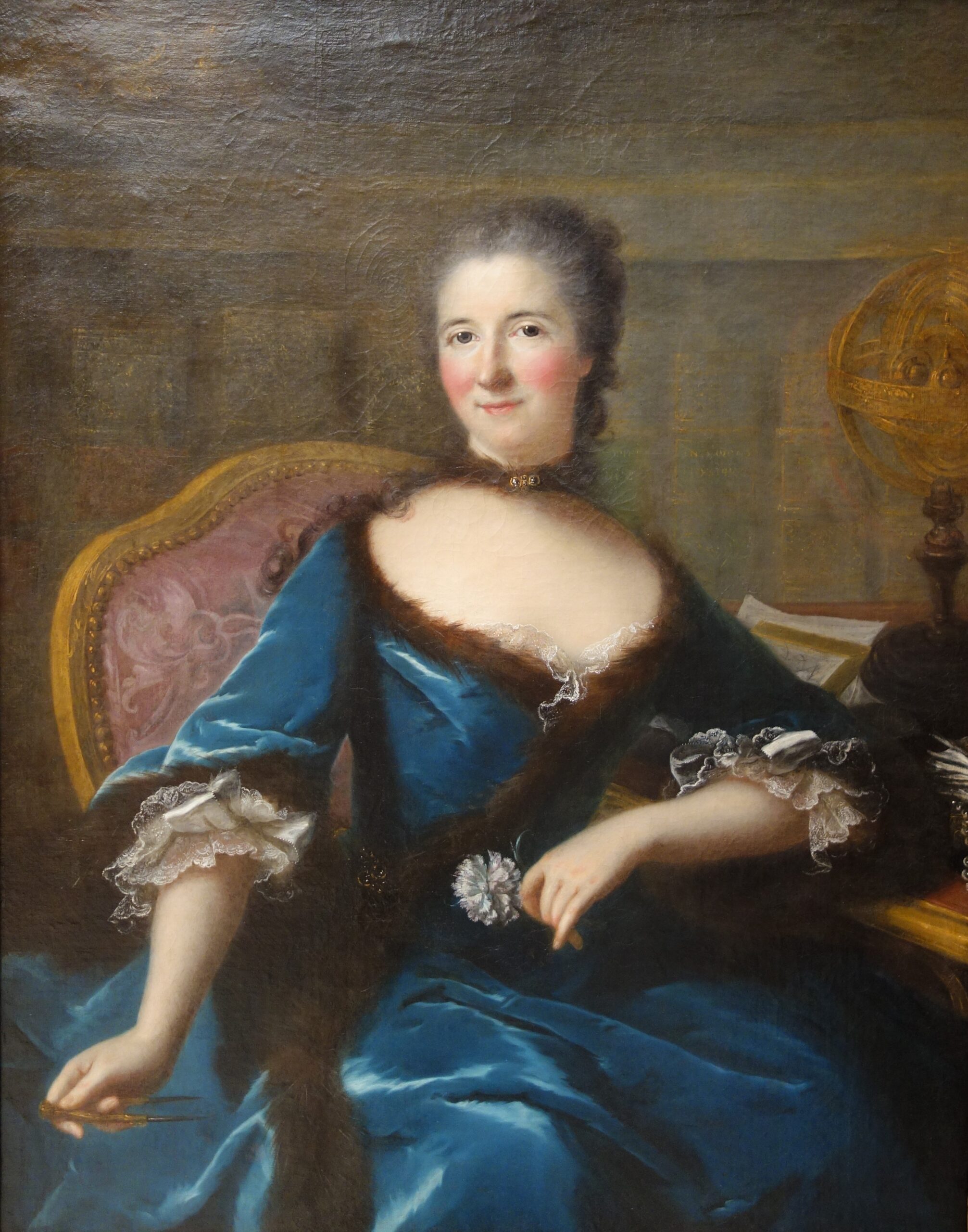 Madame de Châtelet, Marianne Loir. Museo de Bellas Artes de Burdeos Madame de Châtelet, Marianne Loir. Museo de Bellas Artes de Burdeos