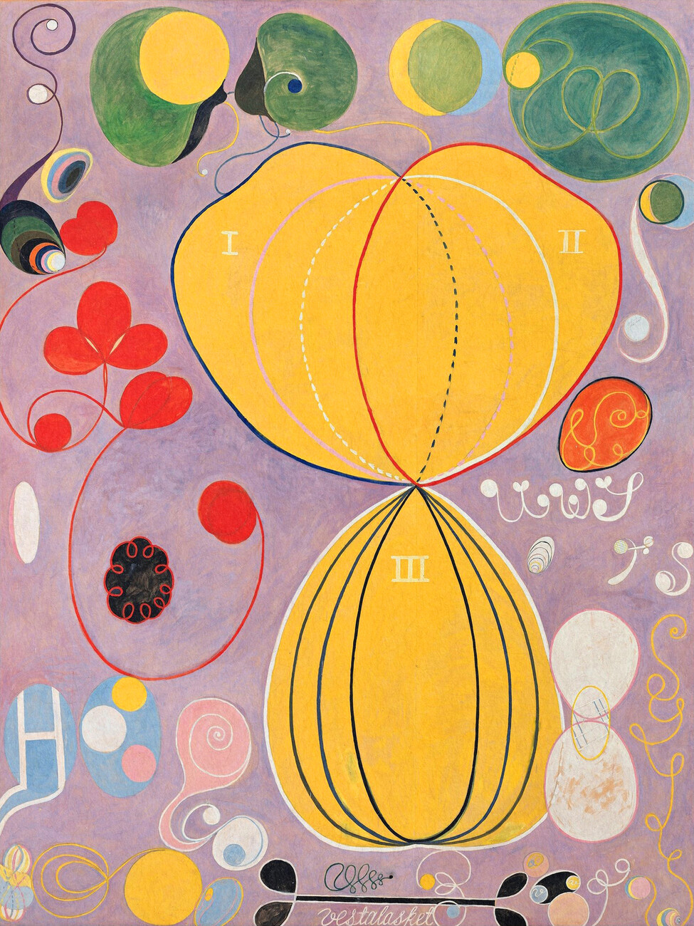 Serie "Los Diez Mayores". HIlma af Klint