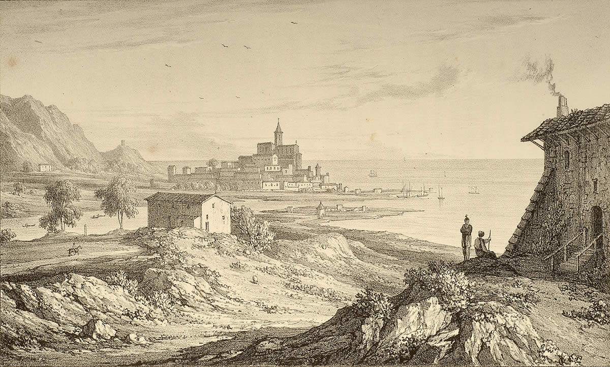 Vista de Fuenterrabía. Edward Hawke Locker