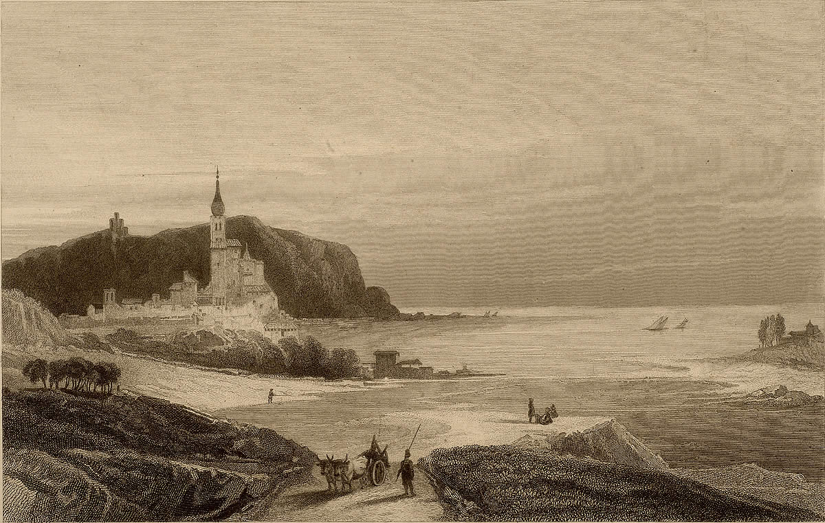 Vista de Fuenterrabía. Isidore Justin Séverin Taylor