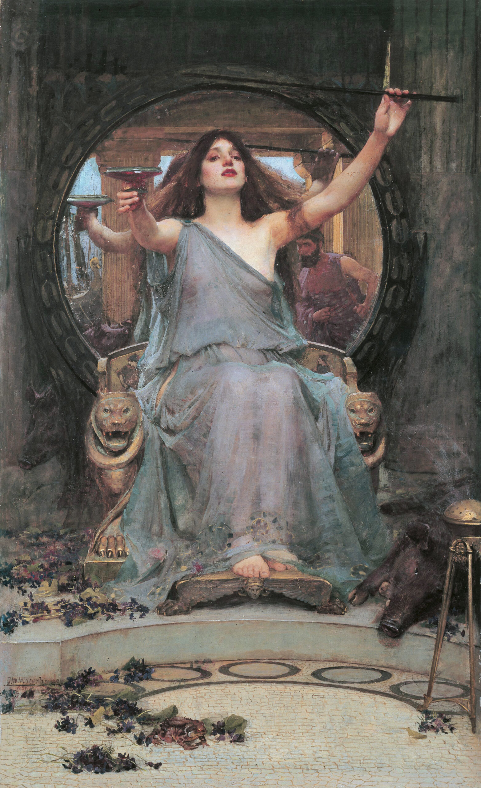 Circe. John William Waterhouse, 1891